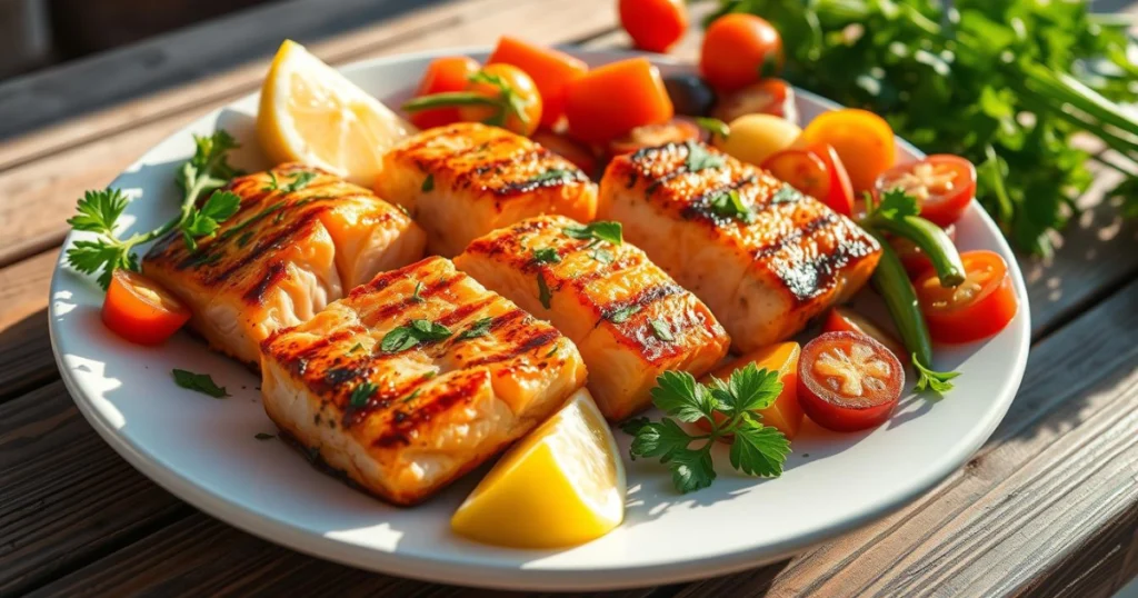 Salmon Bites Healthy Grill Recipe