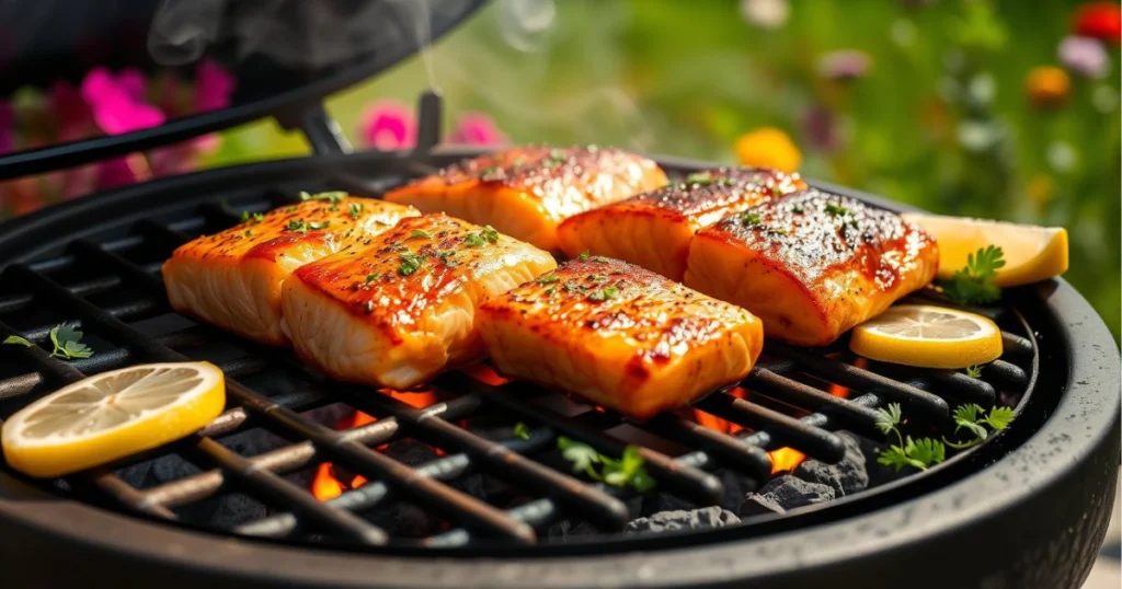 Salmon Bites Healthy Grill Recipe