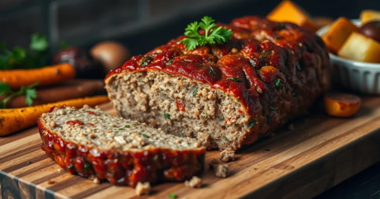 Easy Stove Top Stuffing Meatloaf Recipe For Dinner